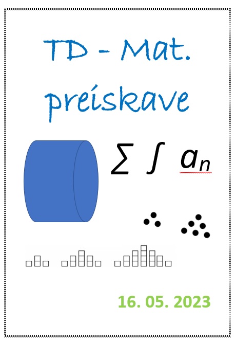 TD – Matematične preiskave_8.razred