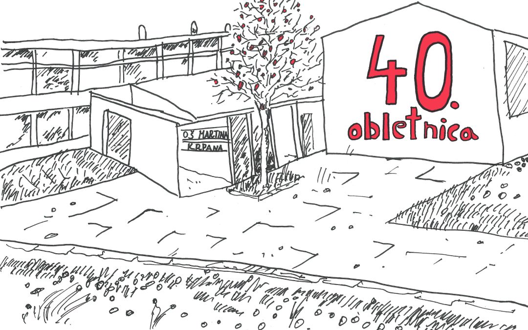 40. let Oš Martina Krpana